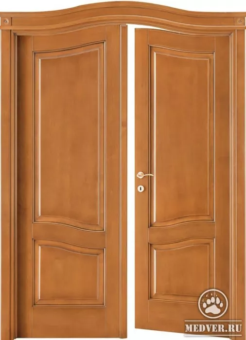 Деревянная тамбурная дверь-13