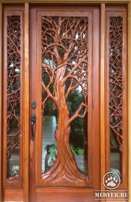Шпонированная дверь-131